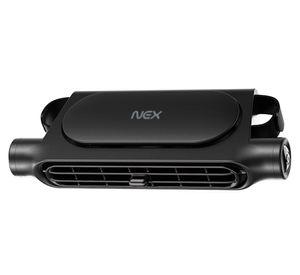 Ventilador respaldo autos USB slim negro