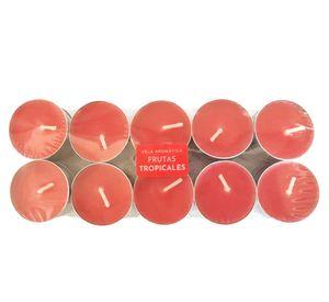 Vela T-light rojo 20 un.