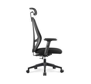 Silla oficina con cabecero One negro
