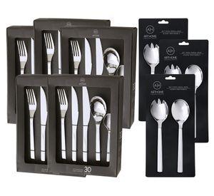 Set cubiertos Acero inoxidable 156 Piezas