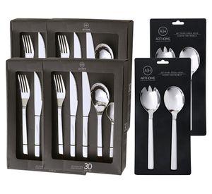 Set cubiertos Acero inoxidable 124 Piezas