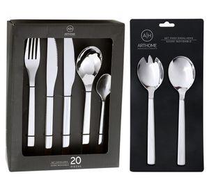 Set cubiertos Acero inoxidable 22 Piezas