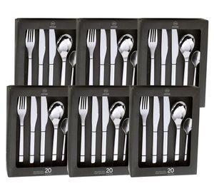 Set cubiertos Acero inoxidable 120 Piezas