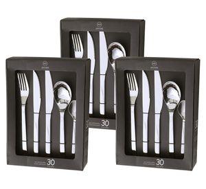 Set cubiertos Acero inoxidable 90 Piezas