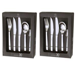 Set cubiertos Acero inoxidable 60 Piezas