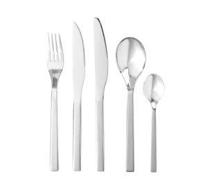 Set cubiertos Acero inoxidable 100 Piezas