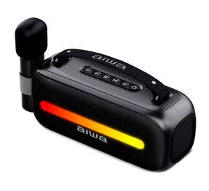 Parlante Bluetooth portátil con Karaoke Aws-s40bt