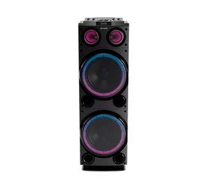 Parlante karaoke Bluetooth radio Fm AWPOC14 negro 50Wx2