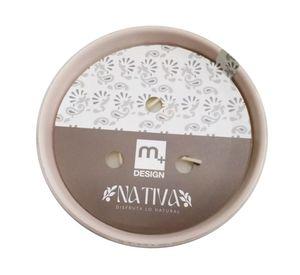 Vela natural 7x13 cm