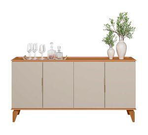 Buffet Sintra jequitiba/off white 80x160x42 cm