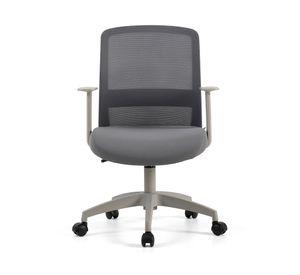 Silla escritorio Mesh gris claro