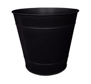 Maceta básica negro 18.5 cm