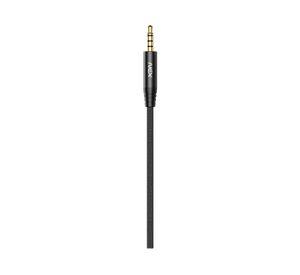 Cable auxiliar 3.5 mm 1.2 m negro