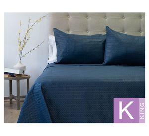 Quilt Boston azul King