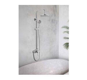 Columna ducha con monomando cromo