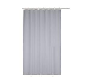 Cortina baño Waffle gris 180x180 cm