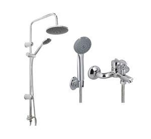 Columna 100 cm + monomando tina/ducha Amalfi