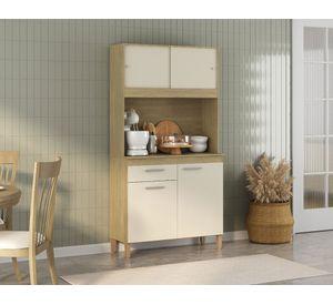 Kit cocina Luca madera/Off White