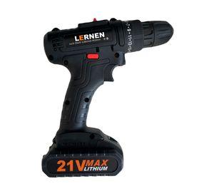 Taladro destornillador inalámbrico + 1 Batería 21V + 3 puntas