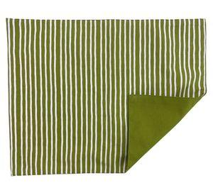 Individual Cottage estampado verde 35x45 cm