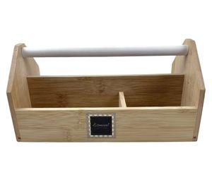 Organizador escritorio madera 13x25.5x12.5 cm