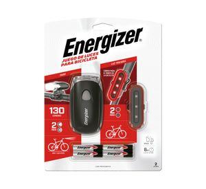 Juego de luces para bicicleta BLFA32 BLRA12 + 4 pilas AAA