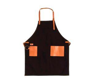 Delantal textil/cuero