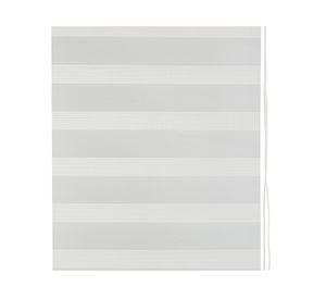 Cortina roller Zebra simple blanco 120x165 cm