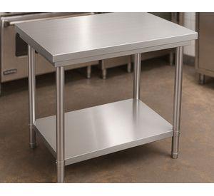 Mesón cocina acero inoxidable 90x60x85 cm