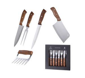 Set cubiertos + accesorio parrilla 13 piezas PAR22