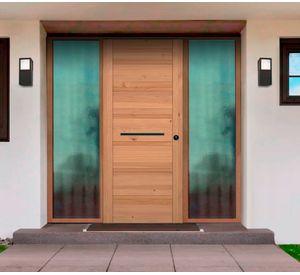 Puerta Láscar natural 7 paneles 80x200 cm