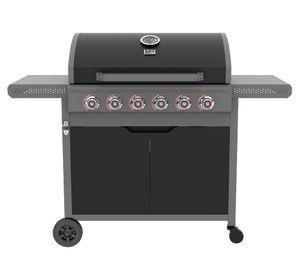 Parrilla a gas Dark Hawk 6 quemadores