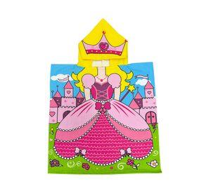 Toalla playa con capucha Princesa