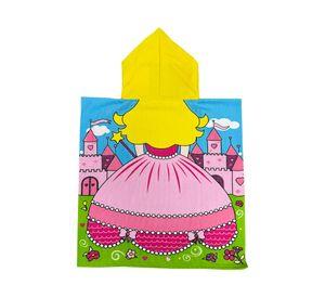 Toalla playa con capucha Princesa