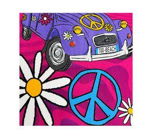 Toalla playa Aruba Hippie 70x140 cm