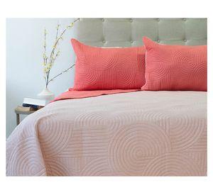 Quilt Origins Bicolor coral/rosa King