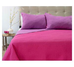 Quilt Origins Bicolor lila/fucsia King