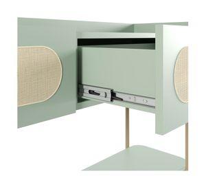 Arrimo Noa 85x120x36 cm verde