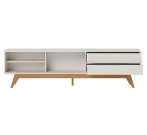 Rack TV 75" Venezza off white/café