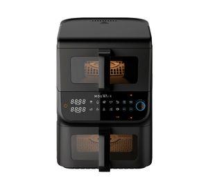 Freidora de aire Duo FAMD01 negro 10 lt