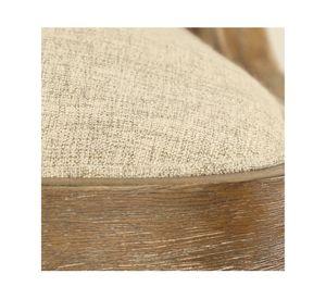 Comedor 6 sillas Nottingham walnut 74x160x90 cm