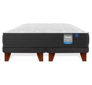 Cama europea Europedic dual king base dividida