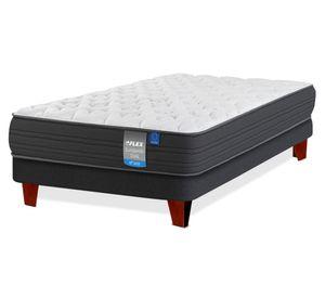 Cama europea Europedic dual 1.5 plazas box