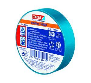 Cinta aislante eléctrica SPVC azul 20 m 19 mm