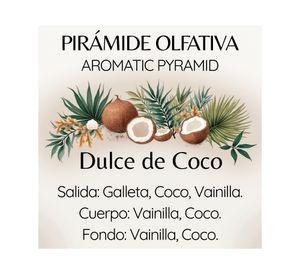 Velas Yogurt aroma coco vainilla 100 g