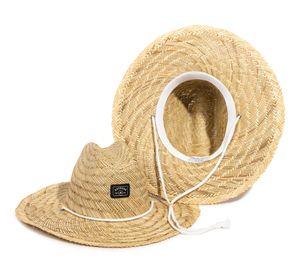 Sombrero paja Golden natural/blanco