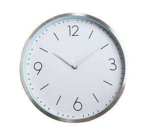 Reloj análogo fondo blanco 30x4 cm