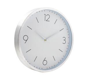 Reloj análogo fondo blanco 30x4 cm