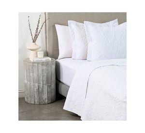 Quilt Garden White 2 plazas