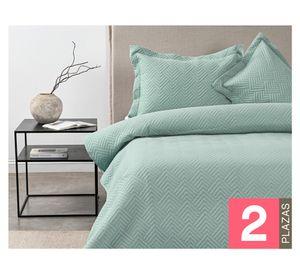 Quilt Tulum Sage 2 plazas